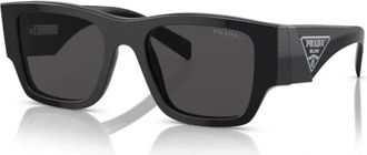 Prada PR Zonnebril - unisex - Zonnebrillen - Zwart - 54 MM - Accessoires