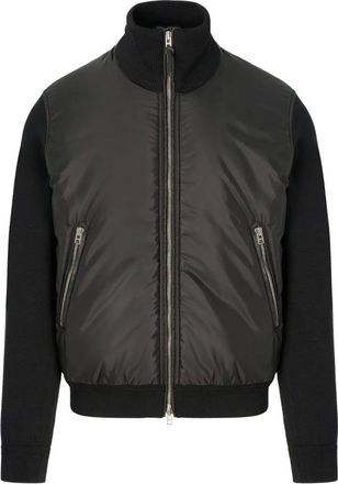 Tom Ford Light Nylon Front Merino Zip Through