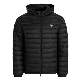 Guess Winter Jackets, male, Black, Size: XS Puffer Jacket