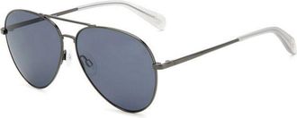 Rag & Bone RNB5052/G/S Asian Fit PTA/IR Mens Sunglasses Silver Size 59