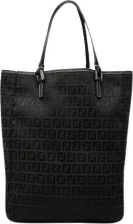 Fendi Pre-owned Vintage Tote - Dames - Vintage Shopper - Zwart - ONE Size - Vintage