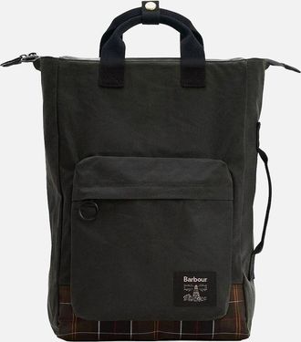 Barbour Field Wax Backpack - Black - Size: ONE size