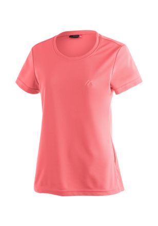 Maier Sports Funktionsshirt MAIER SPORTS Waltraud, Damen, Gr. 34, rosa (altrosa), 100% Polyester, Rundhals, Shirts Funktionsshirt, Damen T-Shirt, schnelltrocknende