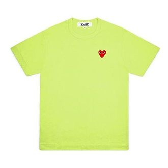 Comme Des Garçons Pastelle Red Emblem T-Shirt Green AZ-T272-051-2