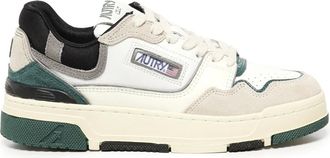 Autry Sneakers, male, Multicolor, 7 UK, White Trainers with Perforated Toe Cap