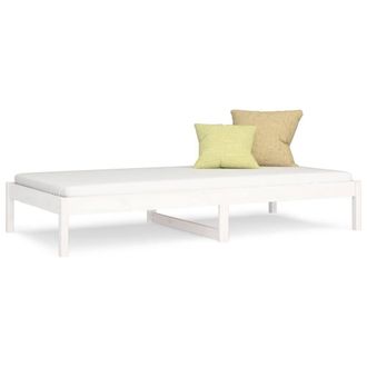 Berkfield Home Day Bed White 80x200 cm Solid Wood Pine