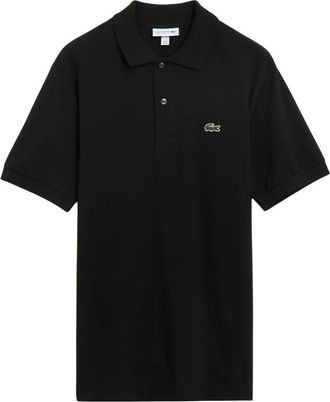 Lacoste Katoenen Polo Shirt - Heren - Polos - Zwart - 2XL - Katoen - Tops