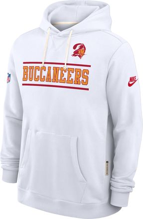 Nike Tampa Bay Buccaneers Alt Standard Issue Nike Mens Dri-FIT NFL Pullover Hoodie in White | 03AZ10AQ8B-PT1
