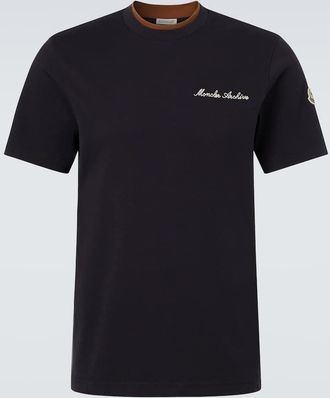 Moncler Archivio cotton jersey T-shirt