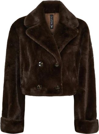 Notyz Giacca Nonice - - Jackets - Donna - Marrone - L