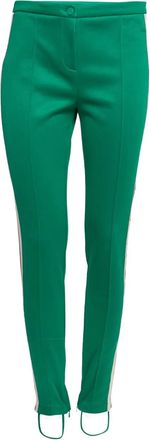 Gucci Leggings con decorazione Web - Verde