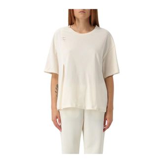 Liu Jo T-Shirts, female, White, Size: S T-Shirt with Pin Detail