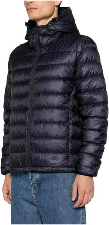 Aspesi Chaqueta Ligera de Plumas con Capucha - Jackets - Hombre - Azul - XL