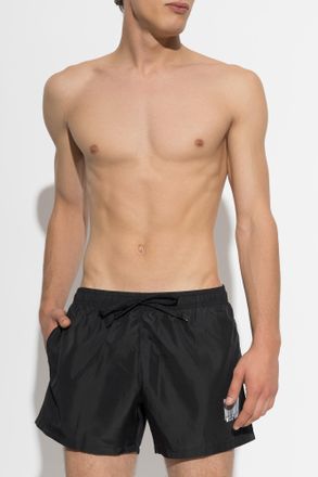 Moschino Swim Shorts, Mens, Black