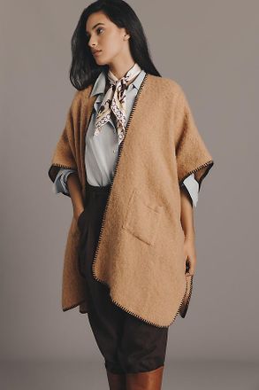 Do Everything in Love Short-Sleeve Open-Front Jacket