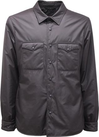 Mazzarelli Gewatteerde Cortina Jas Blauw - Heren - Zomerjassen - Blauw - S - Jassen