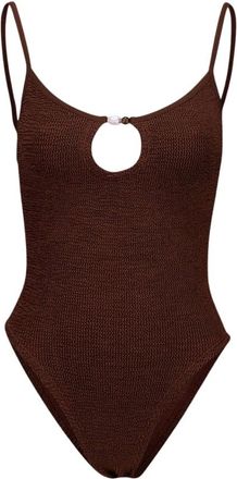 Hunza G Mujer, Trajes de ba&ntilde;o, Marr&oacute;n, Talla: ONE Size