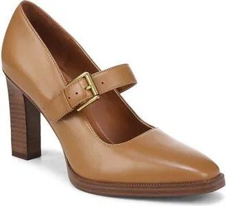 Franco Sarto Shaline Mary Jane Pump in Caramel Leather at Nordstrom, Size 8.5