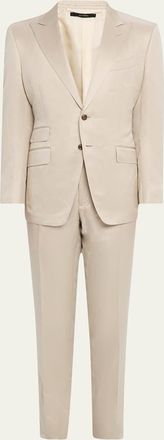 Tom Ford Mens OConnor Silk-Linen Twill Suit