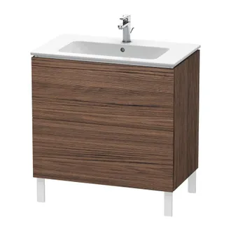 Duravit L-cube Mobile Lavabo 820x481x704mm Noce Scuro