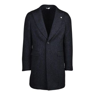 Manuel Ritz Jassen, Heren, Blauw, 2Xl, Polyester, Cappotto