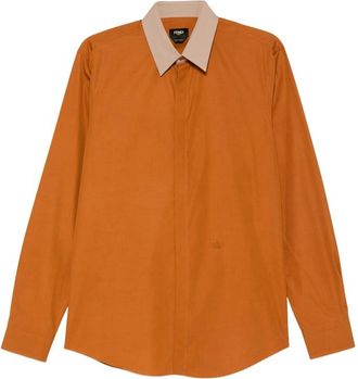 Fendi Contrasting-collar Shirt