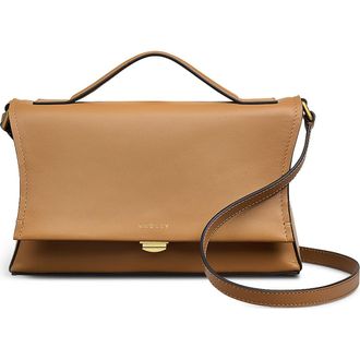 Radley London Medium Ellerdine Way Flap Crossbody Bag in Biscuit at Nordstrom Rack