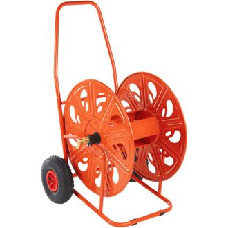 vidaXL Carrito Carrete Para Manguera De 140 M 3/4 Acero
