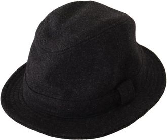 Dolce & Gabbana Trilby Hat - unisex - Hoeden - Grijs - ONE Size - Wol - Accessoires