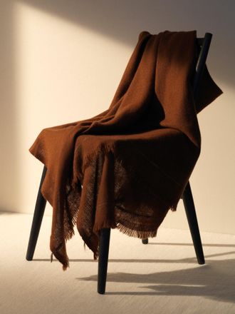 Norlha Nomad Net Handwoven Yak Throw (87in/2.2m)