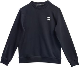 Karl Lagerfeld Felpa KL - Heren - Sweatshirts - Zwart - 2XL - Katoen - Hoodies & sweatvesten