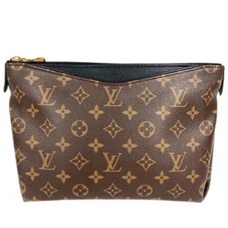 Louis Vuitton Pre-owned Vintage Canvas Clutch - unisex - Louis Vuitton Vintage - Vintage Clutches - Brown - ONE SIZE - Pre-owned