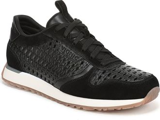 Vionic Monarch Woven Sneaker in Black at Nordstrom, Size 7.5