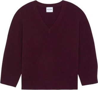 Kujten Maglione Divee - - Knitwear - Donna - Rosso - M