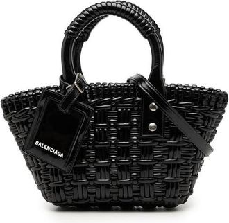 Balenciaga Pre-owned Balenciaga Faux Leather Bistro Basket Bag XXS Ladies HYY4C1B3N6INA8LV