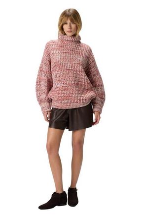 Missoni Oversized High-neck Flame Knit Sweater in Multicoloured at Nordstrom, Size X-Small