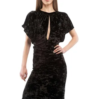 Moschino Velvet Dress - Black