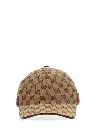 Gucci Cappello Da Baseball Con Web