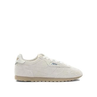 Autry Medalist Suede Sneakers - Dames - Sneakers - Beige - 40 EU - Su&egrave;de - Schoenen