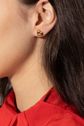 Kate Spade New York Heart-shaped Earrings, Womens, Gold