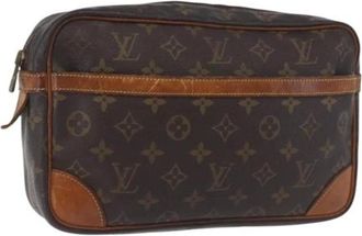 Louis Vuitton Borsa a mano Monogram Canvas Pre-owned - - Pre-owned - Donna - Marrone - ONE SIZE