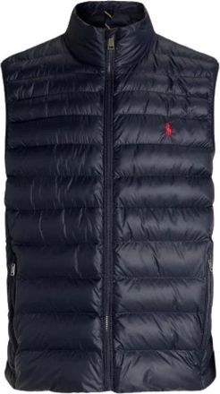 Polo Ralph Lauren Gewatteerd Mouwloos Vest Terra - Heren - Bodywarmers - Blauw - XL - Jassen