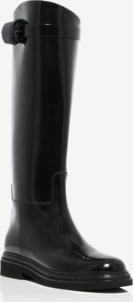 Dolce & Gabbana Flache Lacklederstiefel Day Classic
