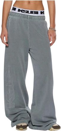 Ksubi Sott Origin Trak Pant - Dames - Sweatpants - Grijs - M - Katoen - Broeken