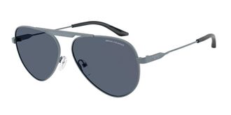 A|X Armani Exchange AX2060S 613287 Mens Sunglasses Blue Size 58