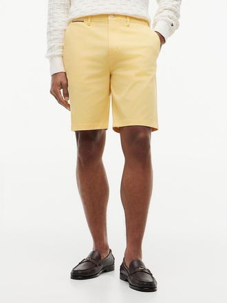 Tommy Hilfiger Mens Regular Fit 9 Comfort Waist Tommy Short - Yellow - 30