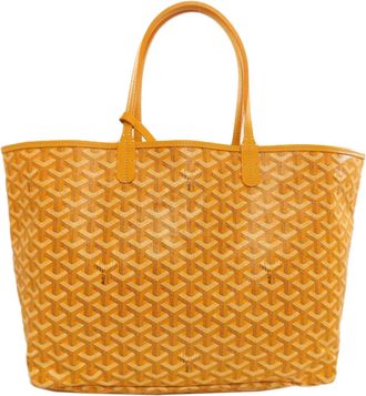 Goyard Yellow Pvc Pouch Tote Bag (Pre-Owned)