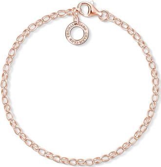 Thomas Sabo Damesarmband ros&eacute;goud Carrier X0243-415-40-L15-5 - Dames - Armbanden - Geel - ONE Size - Accessoires