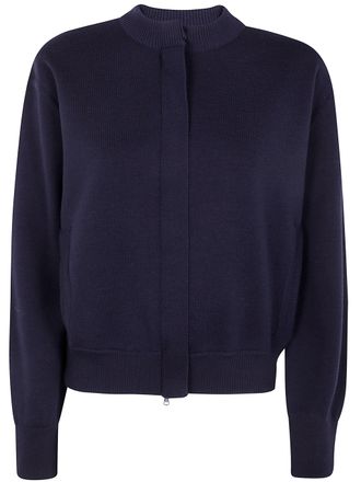 Max Mara Pelago Merinos Wool Bomber Jacket