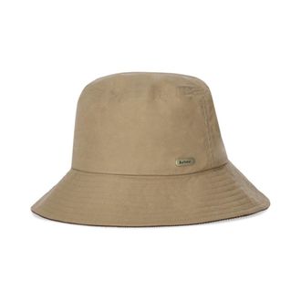 Barbour Hats, unisex, Beige, Size: M Asker Showerproof Bucket Hat